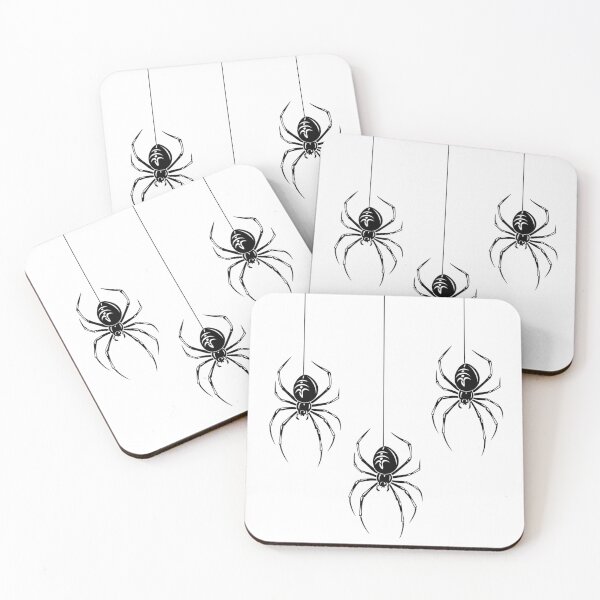 Item preview, Black spiders Halloween designed and sold by Monika Howarth.