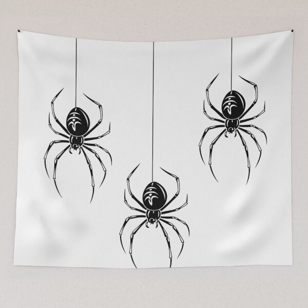 Item preview, Black spiders Halloween designed and sold by Monika Howarth.