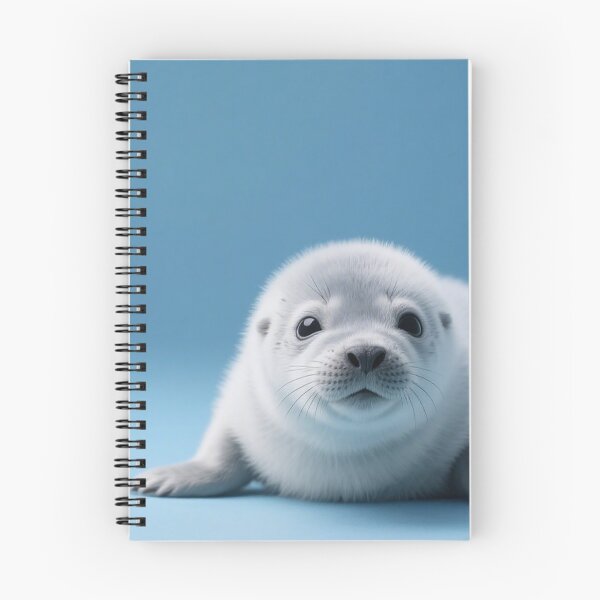 Item preview, seal, cute, modern, aesthetic, minimalist, blue, chubby, adorable designed and sold by SasiPen.