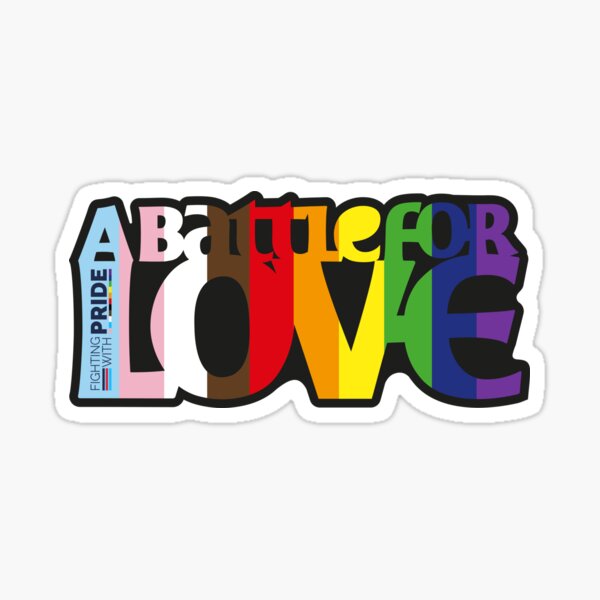 Item preview, Battle for love - Fighting with Pride designed and sold by AbraxasAcademy.