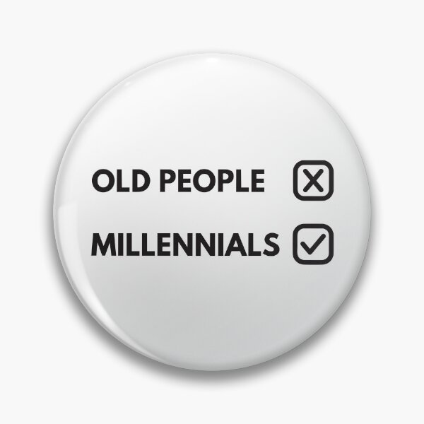 Item preview, OLD PEOPLE VS MILLENIALS (1) designed and sold by dedesuperman.