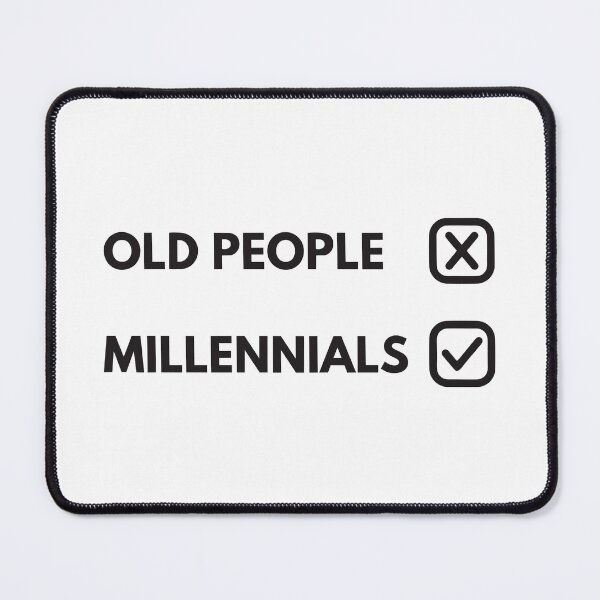 Item preview, OLD PEOPLE VS MILLENIALS (1) designed and sold by dedesuperman.