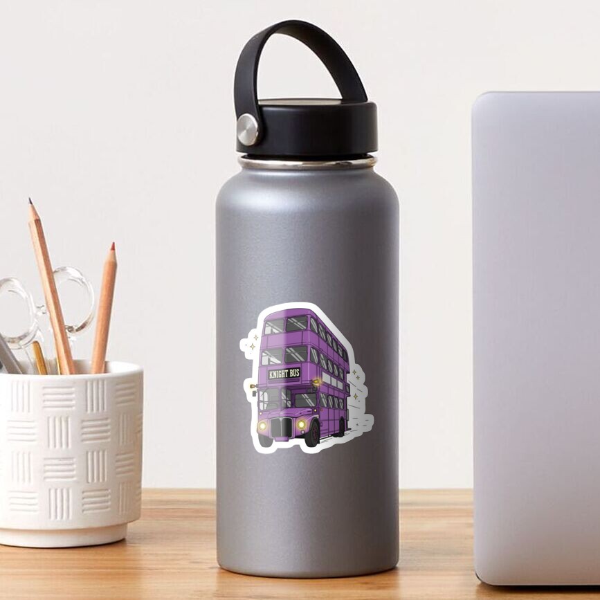 Knight Bus Sticker – Purple Triple-Decker Harry Potter-Inspired Design Sticker