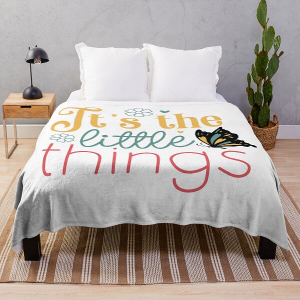 Item preview, It's the Little Things – Simple Reminder Quote designed and sold by artcultreone.
