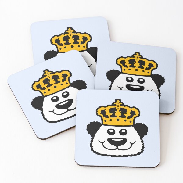 Item preview, Panda Bear King Crown Old Beard Ruler Royal Hat designed and sold by shirt-o-mat.