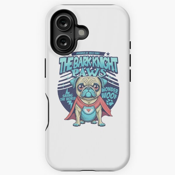 Vista previa del artículo con la obra «Súper perro pug», diseñado y vendido por santoshputhran.