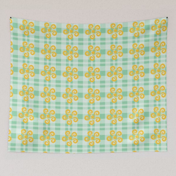 Item preview, Watchful Caring Bear Inspired Plaid designed and sold by joysqueezed-out.
