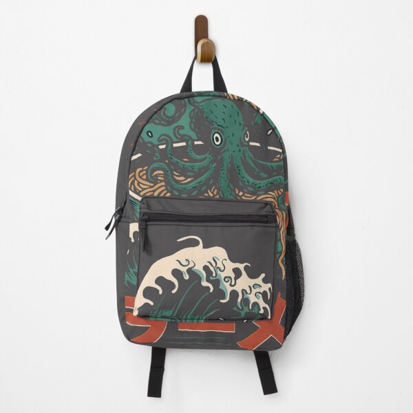 Item preview, Vintage Japanese Ramen Octopus – Retro Noodle Wave Art designed and sold by The True American.