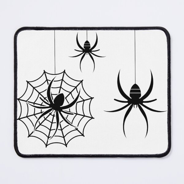 Item preview, Black spiders Webs Halloween designed and sold by Monika Howarth.