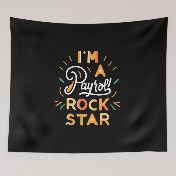 Item preview, Payroll Team Payroll Specialist Clerk Funny Payroll Rockstar  designed and sold by MizoX7.
