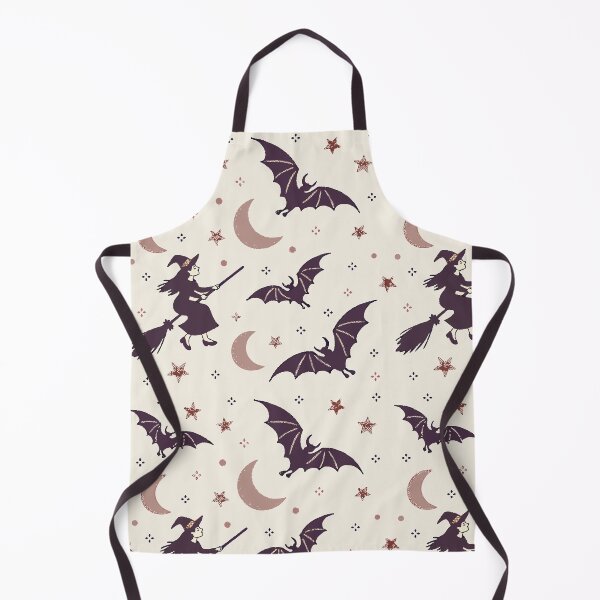 Artikelvorschau, Halloween Folk Muster – Hexen & Sterne entworfen und verkauft von Shuga-Design.