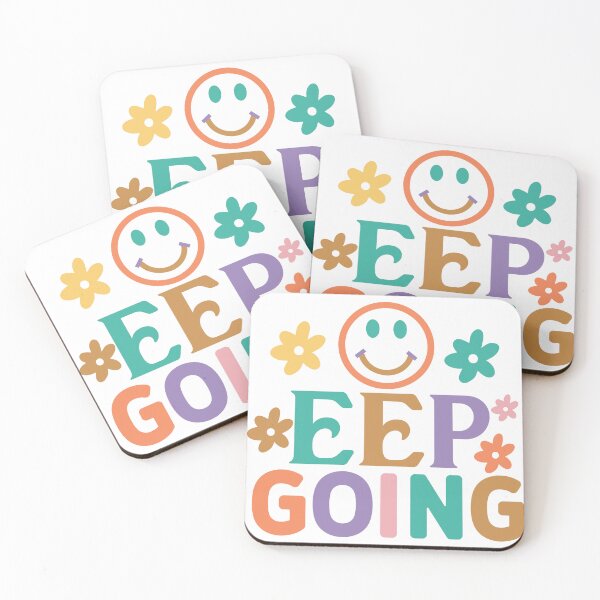 Item preview, Keep Going – Minimal Motivational Quote designed and sold by artcultreone.