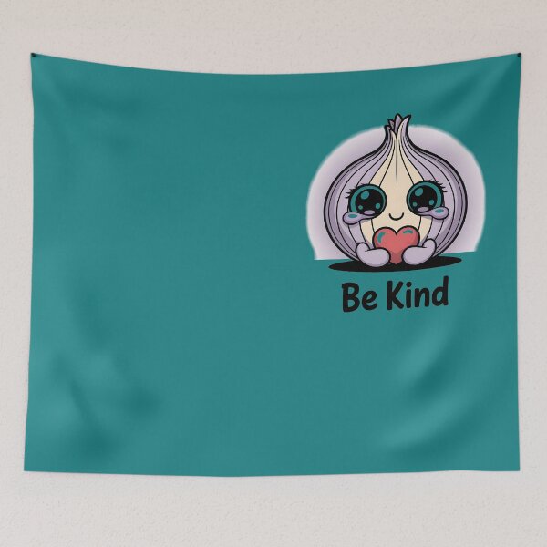 Item preview, Be Kind - Onion – Wholesome Onion Chopping Joke Gift for Empaths, Light Tee designed and sold by JoyMuse.