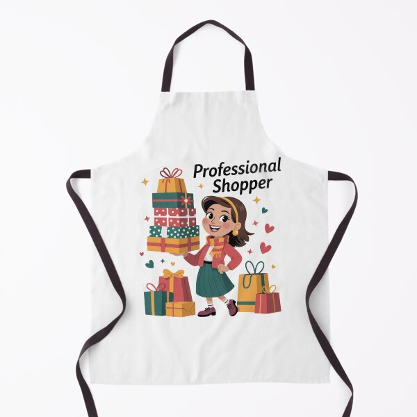Item preview, Professional Shopper Woman Illustration designed and sold by ArtQueen777.