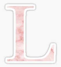 Pink Marble L Sticker