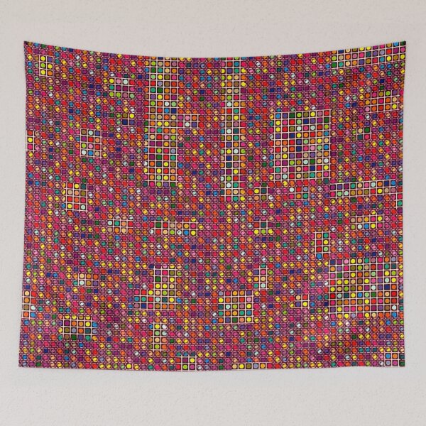 Item preview, Binary Red designed and sold by Gail Russell Designs.