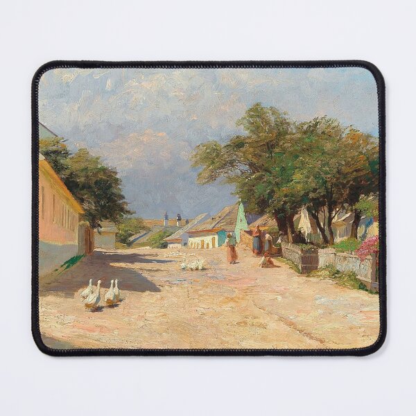 Item preview, A Village Road in the Summer Midday Sun designed and sold by tomorrowsart.