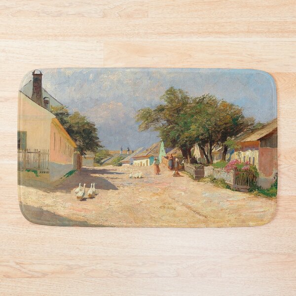 Item preview, A Village Road in the Summer Midday Sun designed and sold by tomorrowsart.