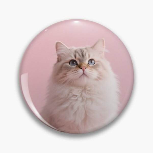 Item preview, cat animal, cute, modern, aesthetic, minimalist, pink, chubby, adorable designed and sold by SasiPen.