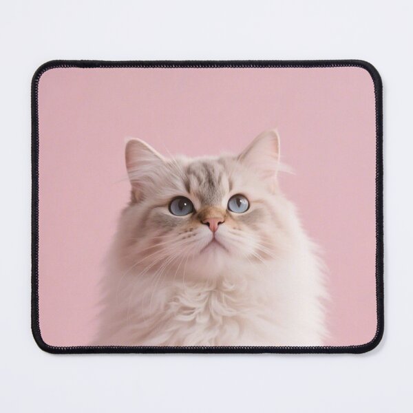 Item preview, cat animal, cute, modern, aesthetic, minimalist, pink, chubby, adorable designed and sold by SasiPen.
