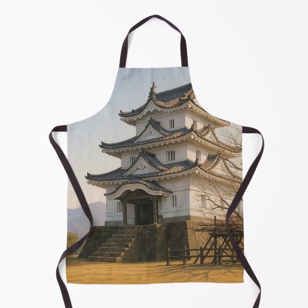 Item preview, The Uwajima Castle in Late Autumn designed and sold by Takeda-art.