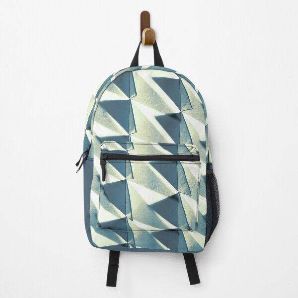 Item preview, Soft Geometry navy & aqua designed and sold by Gail Russell Designs.