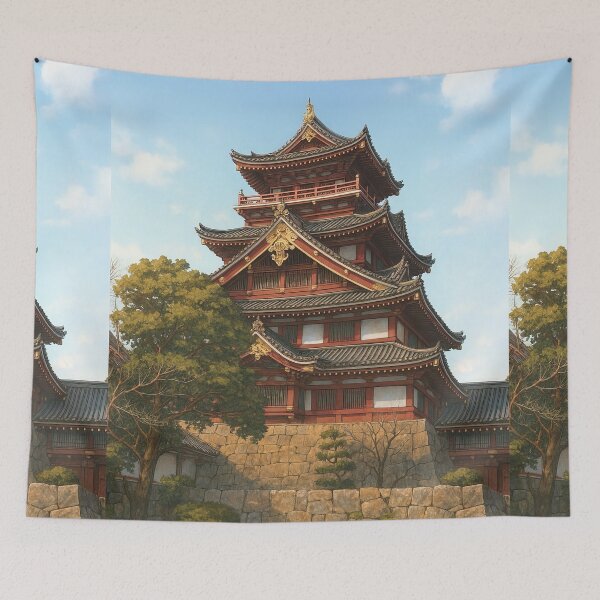 Item preview,  The Fushimi Castle designed and sold by Takeda-art.