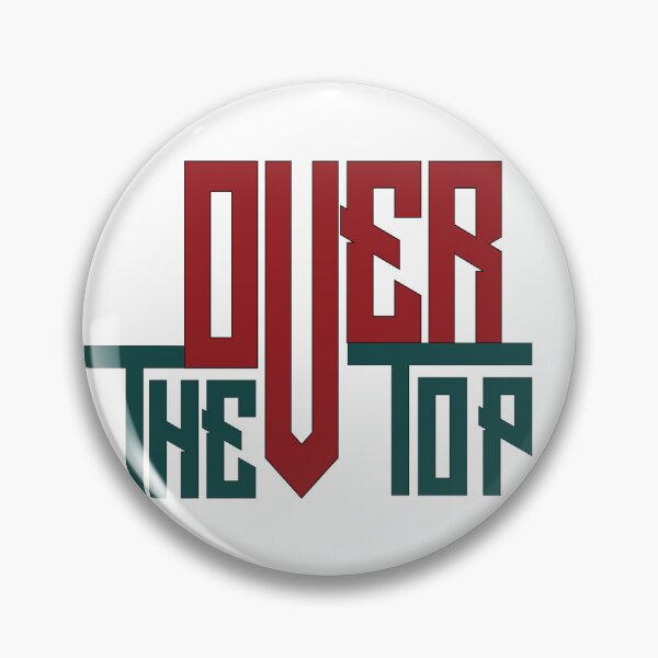 Item preview, Over The Top – Bold Typography Tee designed and sold by CreativeDuo0.