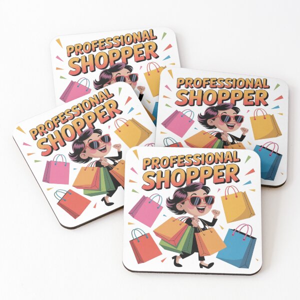 Item preview, Professional Shopper Woman Illustration designed and sold by ArtQueen777.