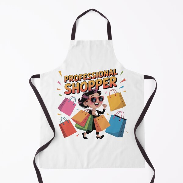 Item preview, Professional Shopper Woman Illustration designed and sold by ArtQueen777.