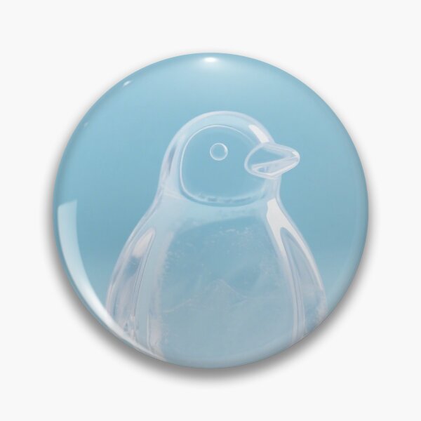 Item preview, penguin, cute, modern, aesthetic, minimalist, blue, chubby, adorable designed and sold by SasiPen.