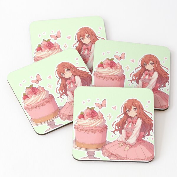 Item preview, Anime Cake – Colorful Kawaii Dessert | Cute Manga Style Food designed and sold by Sugar Wisdom .