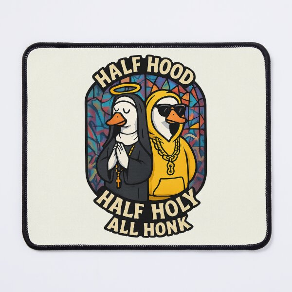 Item preview, Half Hood Half Holy All Honk Funny Geese God's Silly Goose designed and sold by SunfullyYours.