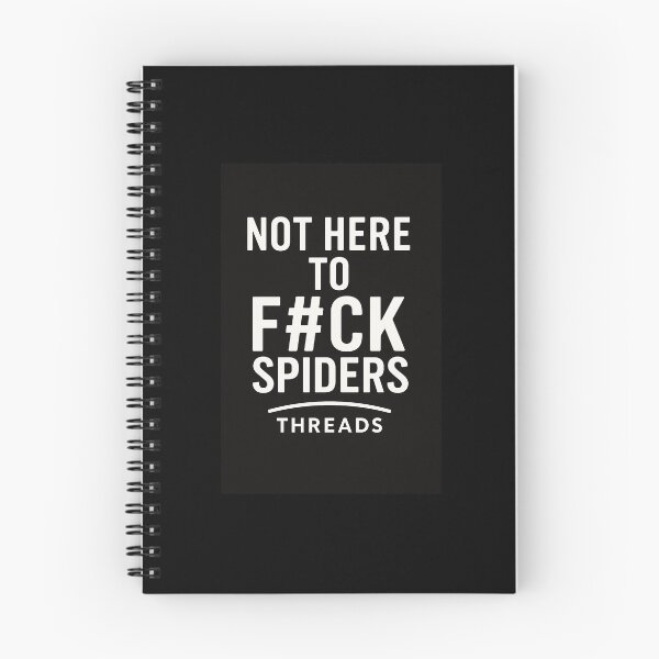 Item preview, Not Here to F##k Spiders – Aussie Attitude Tee (Black) designed and sold by FairDinkumThreads.