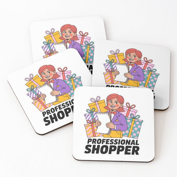 Item preview, Professional Shopper Woman Illustration designed and sold by ArtQueen777.
