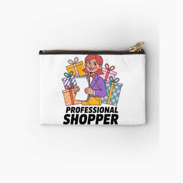 Item preview, Professional Shopper Woman Illustration designed and sold by ArtQueen777.