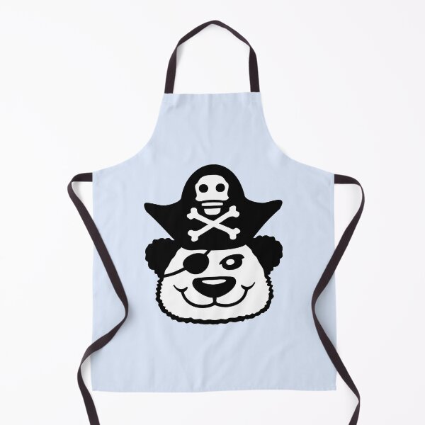Item preview, Panda Bear Pirate Evil Crew Captain Sailer Buccaneer Sailing designed and sold by shirt-o-mat.