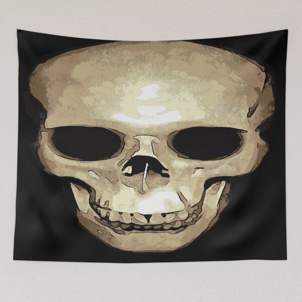 Item preview, Floating Antique Human Cranium Vector  designed and sold by taiche.