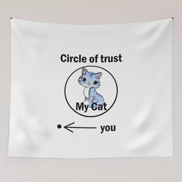 Item preview, Circle of trust: CAT inside YOU outside designed and sold by kailukask.