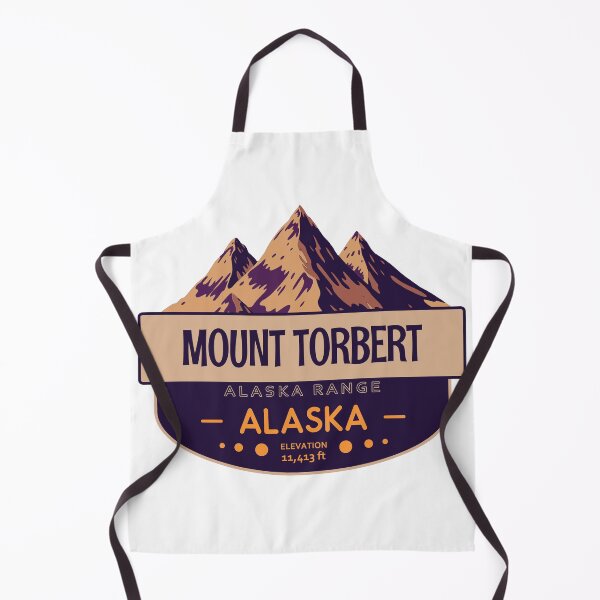 Item preview, Mount Torbert, Alaska Range, Alaska, Mountain Badge designed and sold by Wanderful-roads.
