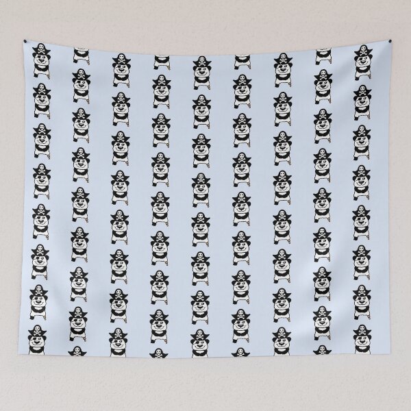 Item preview, Panda Bear Pirate Evil Crew Captain Sailer Buccaneer Sailing designed and sold by shirt-o-mat.