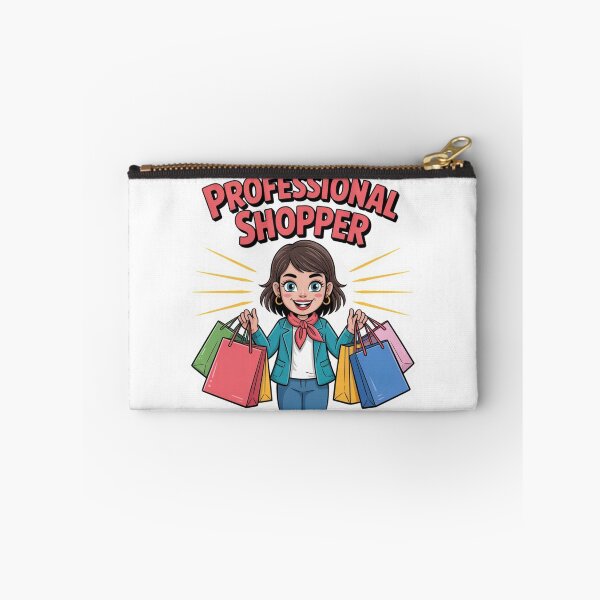 Item preview, Professional Shopper Woman Illustration designed and sold by ArtQueen777.