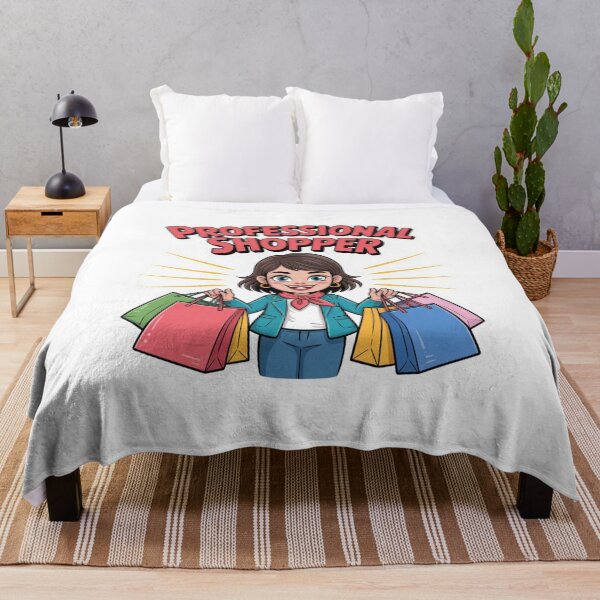 Item preview, Professional Shopper Woman Illustration designed and sold by ArtQueen777.