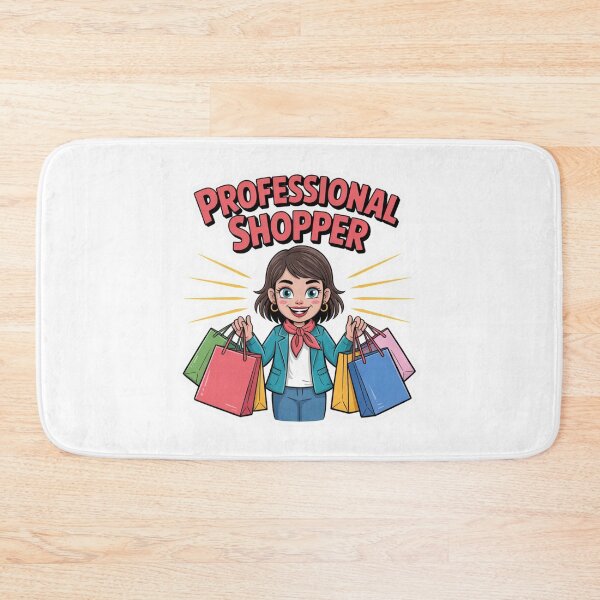 Item preview, Professional Shopper Woman Illustration designed and sold by ArtQueen777.
