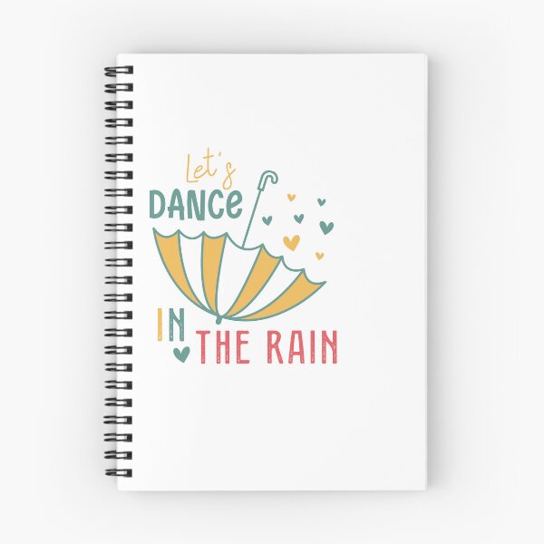 Item preview, Let’s Dance in the Rain – Uplifting Inspirational Quote designed and sold by artcultreone.