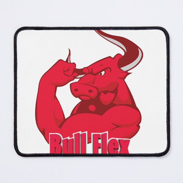 Item preview, Bull Flex logo Illustration designed and sold by jfcreations.