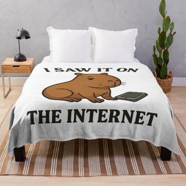 Item preview, I Saw It On The Internet Capybara Meme designed and sold by VISIONARTIST.