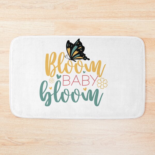 Artikelvorschau, Bloom Baby Bloom – Inspirierendes Blumenzitat entworfen und verkauft von artcultreone.