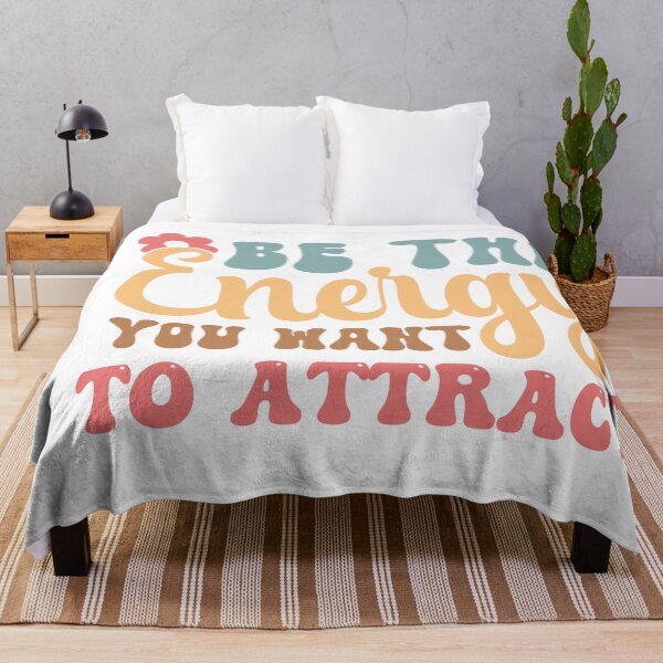 Item preview, Be the Energy You Want to Attract – Motivational Quote designed and sold by artcultreone.