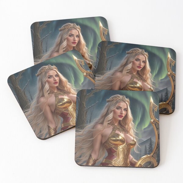 Item preview, Divine Warrior Goddess – Mythical Female Power Art designed and sold by MissSaylor.